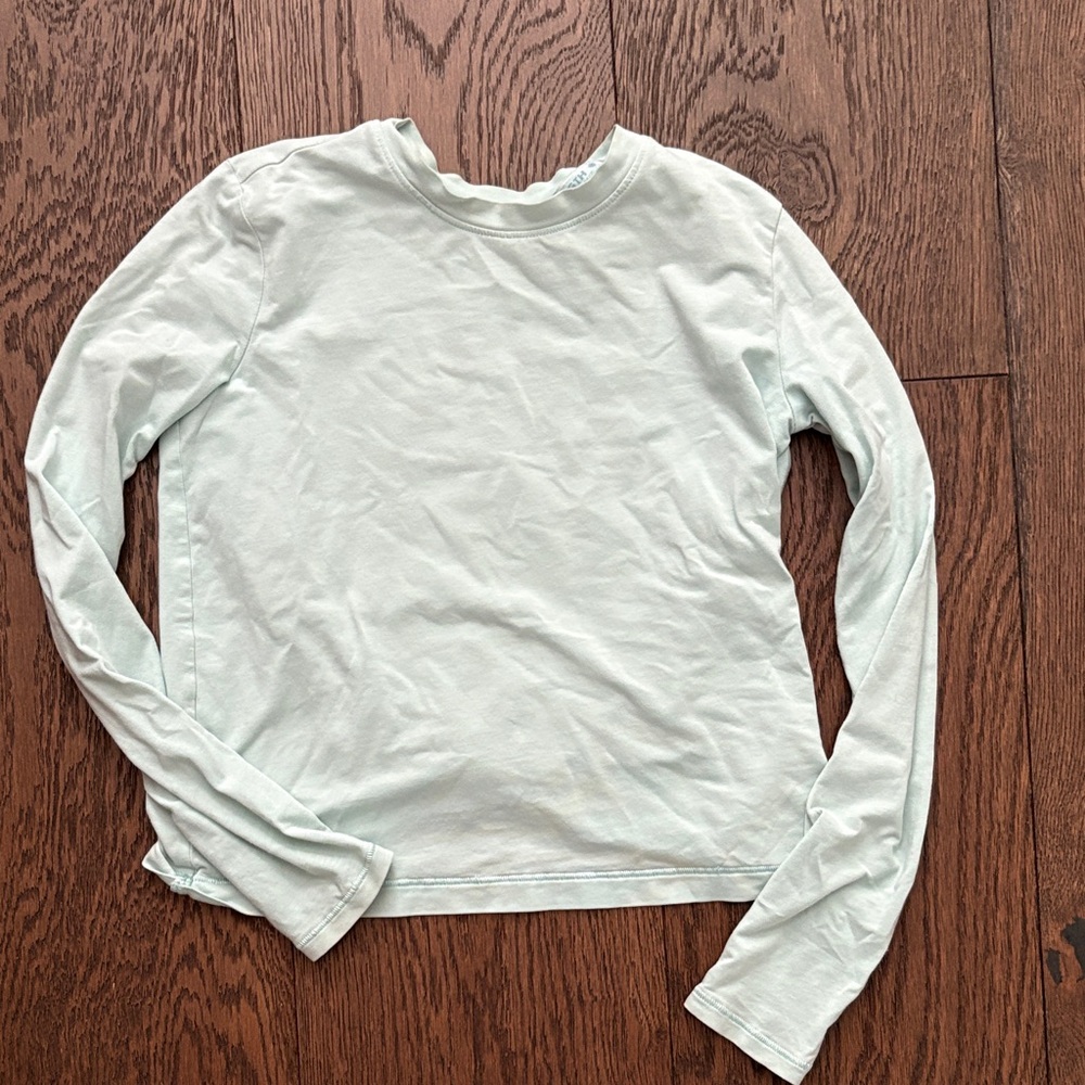 Athleta Mint Long Sleeve Tee